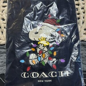 Coach X Peanuts Sweatshirt m nwt